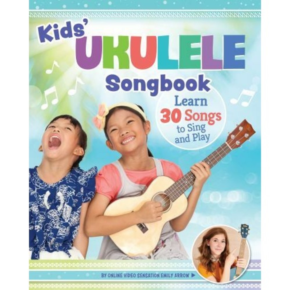 Kids' Ukulele Songbook: Learn 30 Songs to Sing and Play (Happy Fox Books) New!